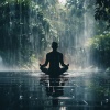 Soulful Meditations、Rain Makers、432Hz Crystal Hang Drums《Zen in Rainfall》[MP3/LRC]