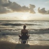 Espíritu calmante、Fondo de naturaleza y sonidos、Luz Eterna - Flujo Oceánico Sereno