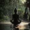 Terapia de la flor de loto、Música de día lluvioso、Sonidos infinitos - Sonidos Calmados De La Lluvia