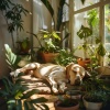 Biblioteca de música para perros、Música fácil de domingo por la mañana、Sierra Rubio - Abrazar La Tranquilidad Con Caricias Suaves
