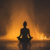 Ambiente Relajante de Música、Chimenea Relajarse、Música Ambiental para Bares - Melodías De Serenidad De Fuego Calmante
