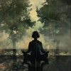 Easy Ambient Mind Body Soul Healing Meditation Music、Ocean Waves for Meditation、Setion - Harmonic Solitude's Peace