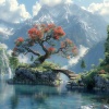 Música de spa de 1 hora、Musica romantica para sexo、Puesta de sol Rubycon - El Paraíso De La Armonía En Los Paraísos
