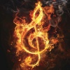 432Hz Orbit Energy、Fire Samplers、Waveframe - Fiery Pulse in the Sounds of Inferno
