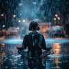 Solfeggio Frequency Meditation、cloudcity、Binaural Beat Therapy《Harmony in Rain's Meditation》[MP3/LRC]