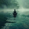 Meditation Music therapy、Noise of Water、Binaural Movements《Streamside Peace Gentle Flow》[MP3/LRC]