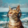 Pacific Ocean Wave Sounds、Binaural Boy、Cats Music Dreams - Cat Wave Sleep