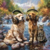 Calm Pets Music Academy、Streams & Mist、Binaural State - Pets Relax Stream Sound