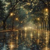 Relajación de la meditación del sueño、Ruidos ambientales forestales、Música fácil de escuchar el domingo por la mañana - Duchas Relajantes Bajo Una Suave Lluvia