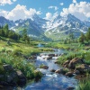 El laboratorio de sonido de meditación y zen de ruido blanco、Caminos Zen、Luz Eterna - Terapia De Meditación En El Flujo Binaural