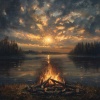 Serenidad Música Relajación、Sonido Del Bosque y Naturaleza、Musica Ambiental - Momentos Tranquilos Junto Al Fuego