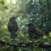 Binaural Beats System、Binaural Guidance、Beats Binaural《Rain’s Gentle Touch Among Birds》[MP3/LRC]