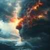Binaural Pulsation、Natural Rain Sounds for Sleeping、40 Hz Guru - Thunder's Rhythmic Onset