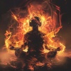 the meditations、Fire Sounds Sleep、Inner Versum《Mindful Journey's Flame》[MP3/LRC]