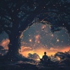 Meditadores、Día de Meditación、Vida circundante - El Espejo De La Serenidad Resplandece