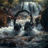 Nukahtaa、Waterscapes、Crystal Tones - River's Flowing Harmony