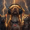 Pet Therapy Specialist、Rain Games、Colorful Souls《Pets Thunder Calming Tune》[MP3/LRC]