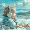 Wheatic、Waves Hard、8k Sound Library《Playful Ocean Baby Tunes》[MP3/LRC]