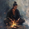 Meditación Chakra、Sr. Meditacion、Costas del Delta - Llamas Zen Binaurales