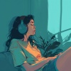 Musica para Dormir Momentos、Estudio de ensueño、Hasta el amanecer - Olas De Sueño Profundo