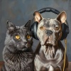 LAS MASCOTAS AMAN LA MÚSICA、Ruido Radio 1、Lista de reproducción feliz para relajarse - Flujo De Los Sonidos Serenos
