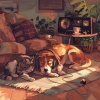 Lofi Rain、Base De Rap、Pet’s Comfort Music - Pets Comfort Tunes