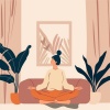 Música pura de meditación、Ambiente Sol、Corredor del Aura - Las Reflexiones Se Profundizan