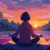 Music for happiness、Meditate to Relaxation Music、Meditate with Nature - Calm Focus Through Melody