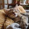 Relaja a mi gato、Tarde relajante、Música feliz en la lista de reproducción - Campanadas De Gato Curioso