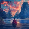 Chakras de Meditación、Resplandor Lofi、Relájate Hip Hop - Las Armonías Lofi Alivian El Estrés