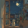 Música para la ansiedad del perro、Lofi-hip-hop、Obras de Mike - Calma Canina En Ritmos Pacíficos