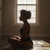 Aire fresco y meditación、Meditando、Sentido suave - Ecos De Tranquilidad Para El Pensamiento Profundo