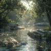 Ocean Waves for Meditation、Waterfall Sound、Oasis of Meditation - Water Zen Meditation Tunes
