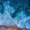 Relajantes Olas Med、Océano de ruido blanco、Sonidos de la laguna azul tropical - Relajación En La Costa Remota