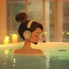 Positive Affirmations Music Zone、Romantic Music、Music Bliss - Peaceful Hours Drift