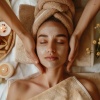 Spa Música Relajación Terapia、Llovido、Terapia de lluvia - Tonos Curativos Fluyen Suavemente