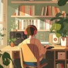 Playlist Musica para Leer、Biblioteca XLE de sonidos de la naturaleza、Estudios de la naturaleza en todo el mundo - Las Melodías Se Mezclan Con La Memoria