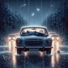 Inverse Gradient - 9 Hours of Rain Noise in the Car to Sleep 1