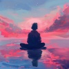 Just Breathe Meditation、Healing Meditation Relaxing Music Channel、Peaceful Lofi Sessions - Harmony Reflective Lofi