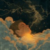 Musica de Elevador、Tesoro del Sueño、Sueño profundo REM - Trueno De Sueño Profundo Para Noches Reconfortantes