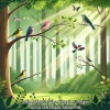 Sonido Ambiente、Ruidos De Sonidos Blancos、Sonidos De Aves - Sonido Ambiente de Pájaros Cantando en el Bosque Para Una Tarde Relajada, Armonía Natural