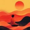 Música para Meditar y Relajarse、Meditadores、Sentido del corazón - Acordes Reflectantes Que Guían Los Pensamientos