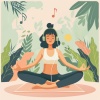 1 Hour Yoga Music、Internal Yoga Music、Blissful Lofi Time - Yoga Sessions Calm Vibes