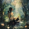 Sonidos zen、Cuencos ruidosos para meditar、Club de música de meditación - Mirada Consciente Silenciosa
