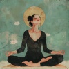 Tranquilo Sereno、Ruidos de meditación、Ruido brillante para la meditación - Calma Melódica Resonante