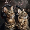 Dominican ASMR Sound Factory、Sounds Of Nature : Thunderstorm、Petit Rain - Comforting Cat Echoes