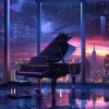 Sleep All Night Long、Nighttime calm、Night Sleep Bliss - Serene Sleep Piano Melodies