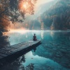 Positive Vibes Music、Pure Meditation Music、Ocean Waves for Meditation - Serenity in Sound