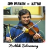Karthik Subramany - EDM Varnam - Sarasijanabha - Nattai - Adi Talam (EDM Carnatic Violin Solo)