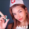 ASMR Glow - Medical Exam with Wooden Toys Pt.1